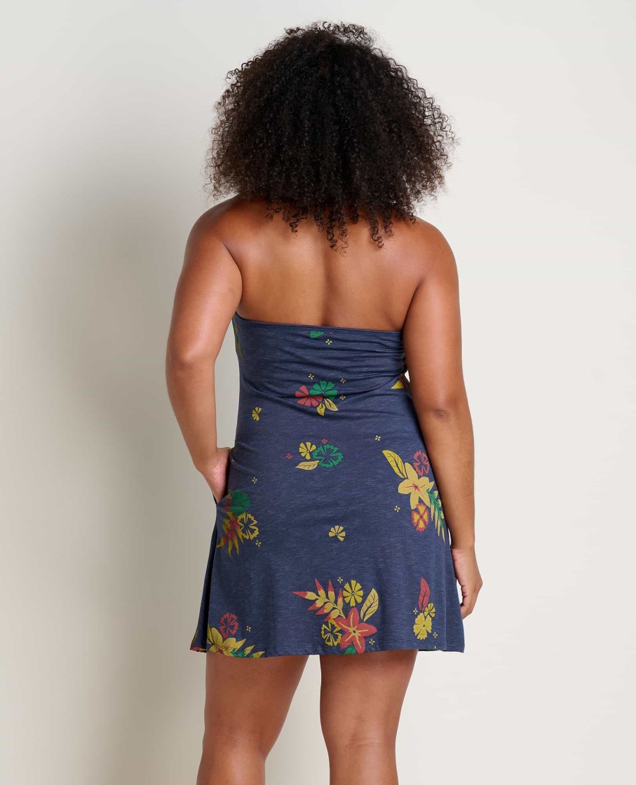 Toad & Co Plumeria Halter Dress