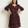 Toad & Co Manzana Tiered Long Sleeve Dress