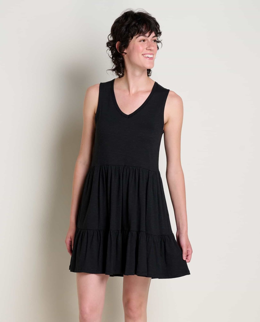 Toad & Co Marley Tiered Sleeveless Dress