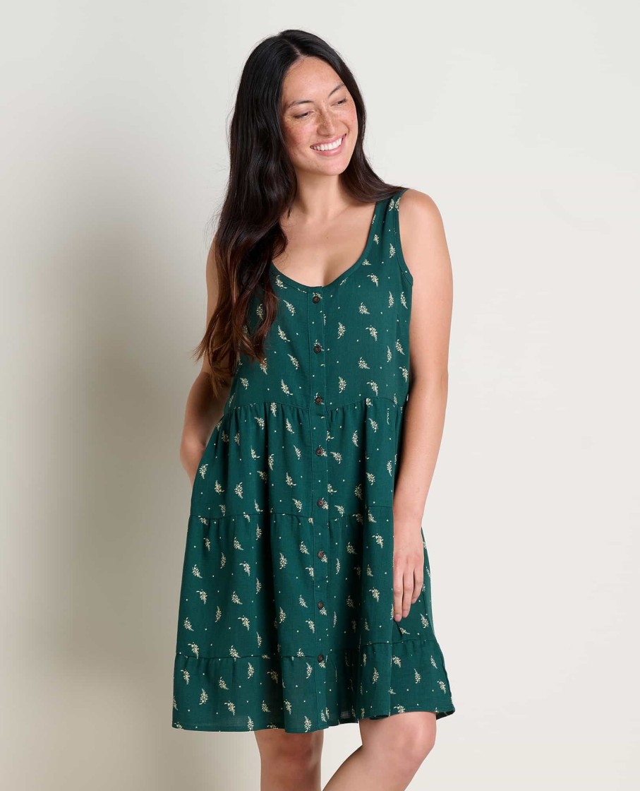 Toad & Co Manzana Tiered Sleeveless Dress