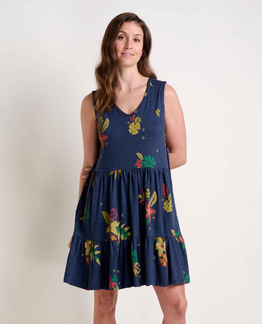 Toad & Co Marley Tiered Sleeveless Dress