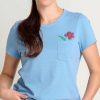 Toad & Co Women'S Primo Crew Embroidered