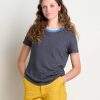 Toad & Co Women'S Grom Ringer Crew