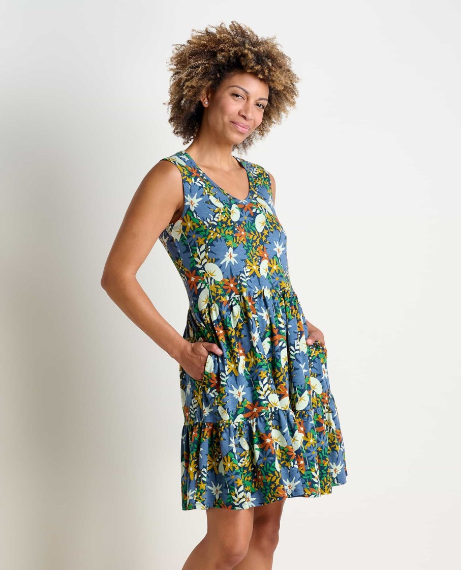 Toad & Co Marley Tiered Sleeveless Dress