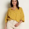 Toad & Co Manzana Long Sleeve Peasant Top