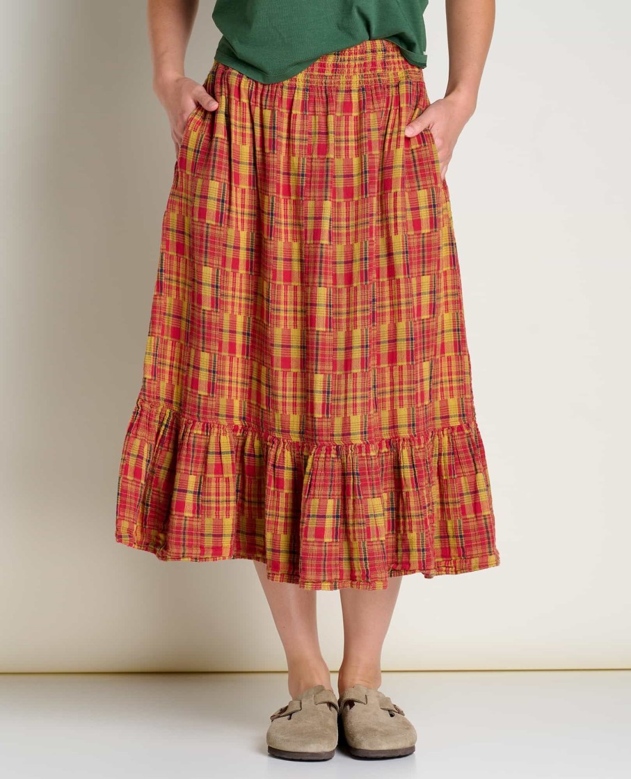 Toad & Co Cipher Midi Skirt