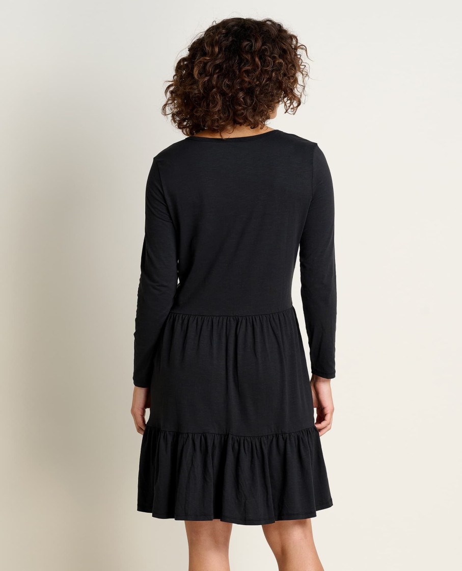 Toad & Co Marley Tiered Long Sleeve Dress