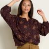 Toad & Co Manzana Long Sleeve Peasant Top