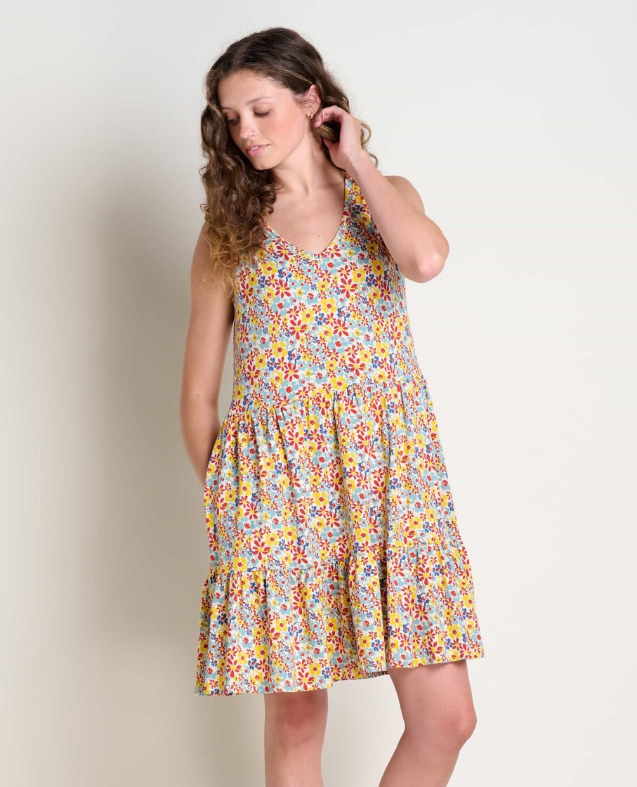 Toad & Co Marley Tiered Sleeveless Dress