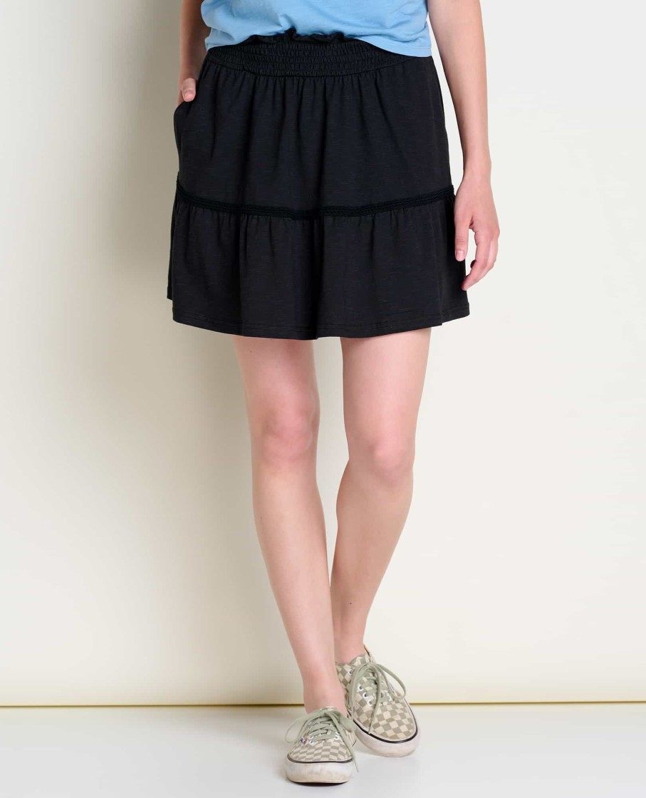 Toad & Co Marigold Ruffle Skirt