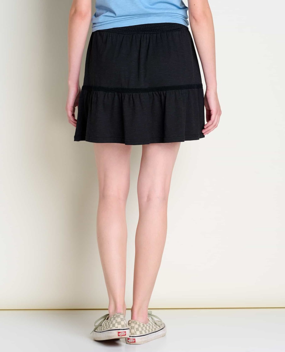 Toad & Co Marigold Ruffle Skirt