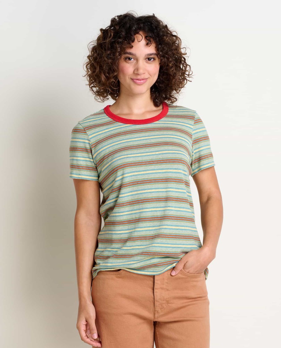 Toad & Co Women'S Grom Ringer Crew