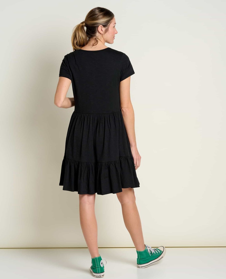 Toad & Co Marley Tiered Short Sleeve Dress