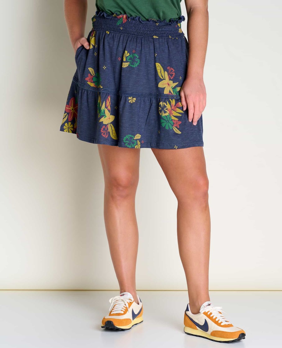 Toad & Co Marigold Ruffle Skirt