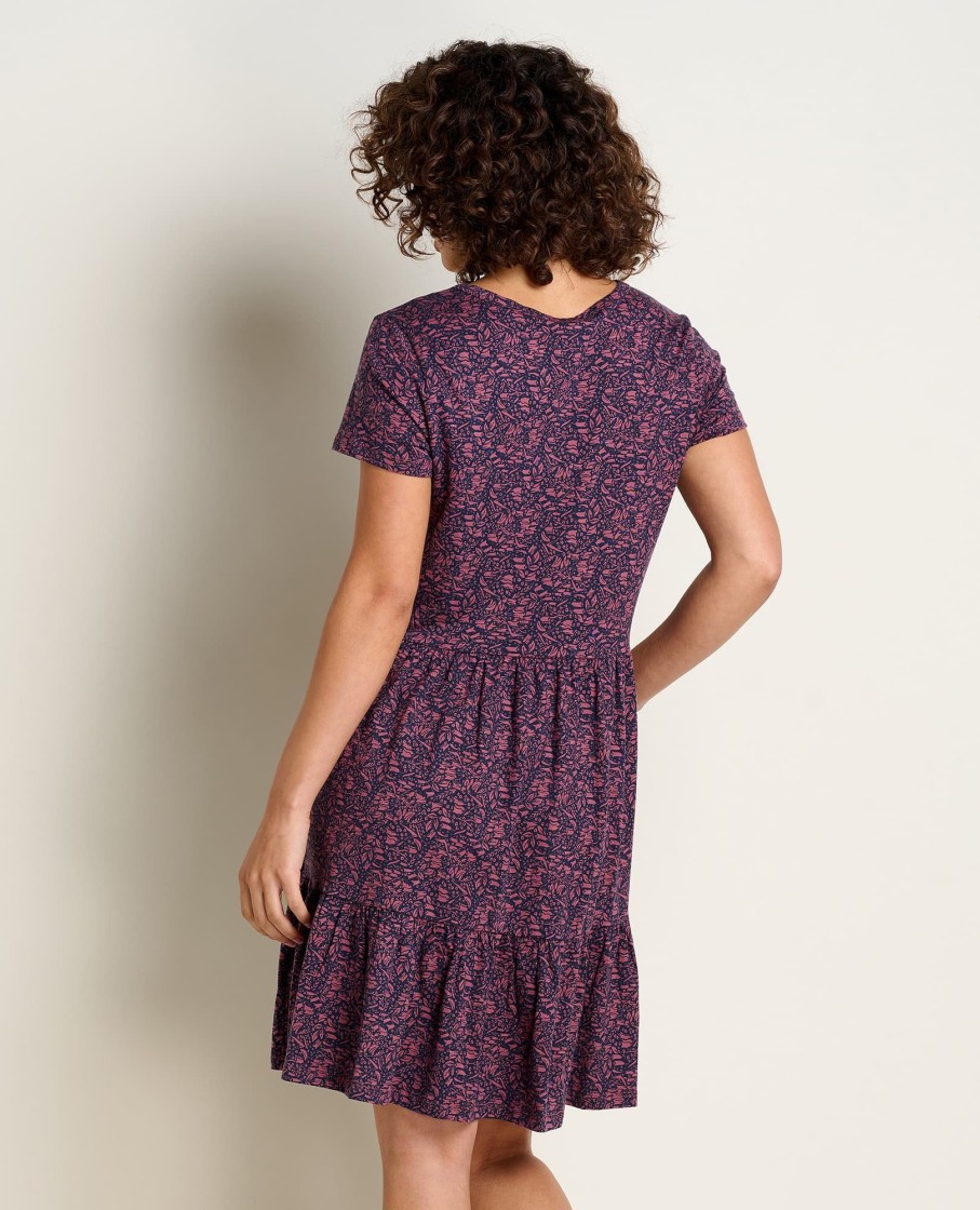 Toad & Co Marley Tiered Short Sleeve Dress