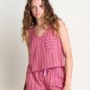 Toad & Co Taj Hemp Button Back Tank Ii