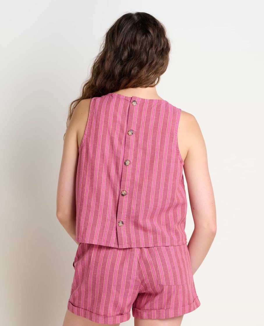 Toad & Co Taj Hemp Button Back Tank Ii