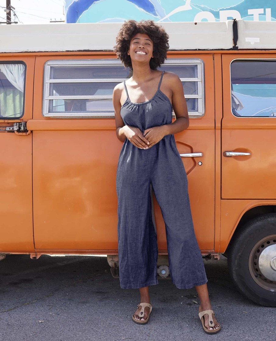 Toad & Co Taj Hemp Strappy Jumpsuit