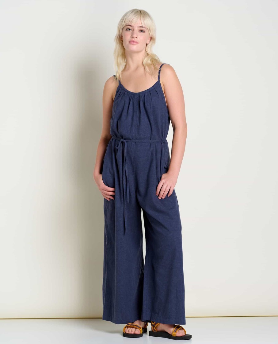 Toad & Co Taj Hemp Strappy Jumpsuit