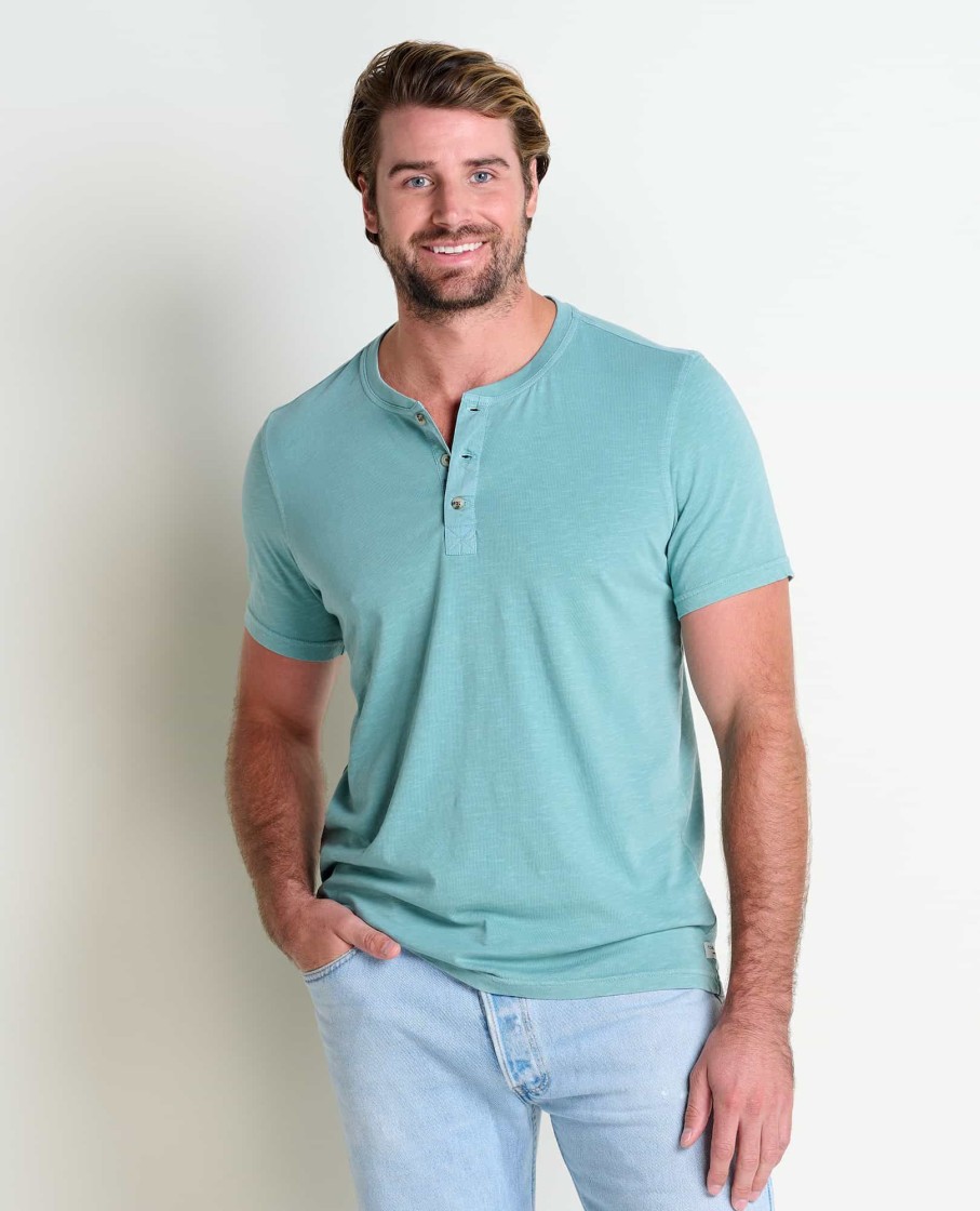 Toad & Co Men'S Primo Short Sleeve Henley