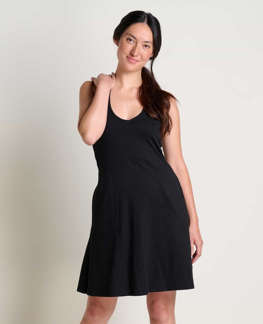 Toad & Co Plumeria Halter Dress