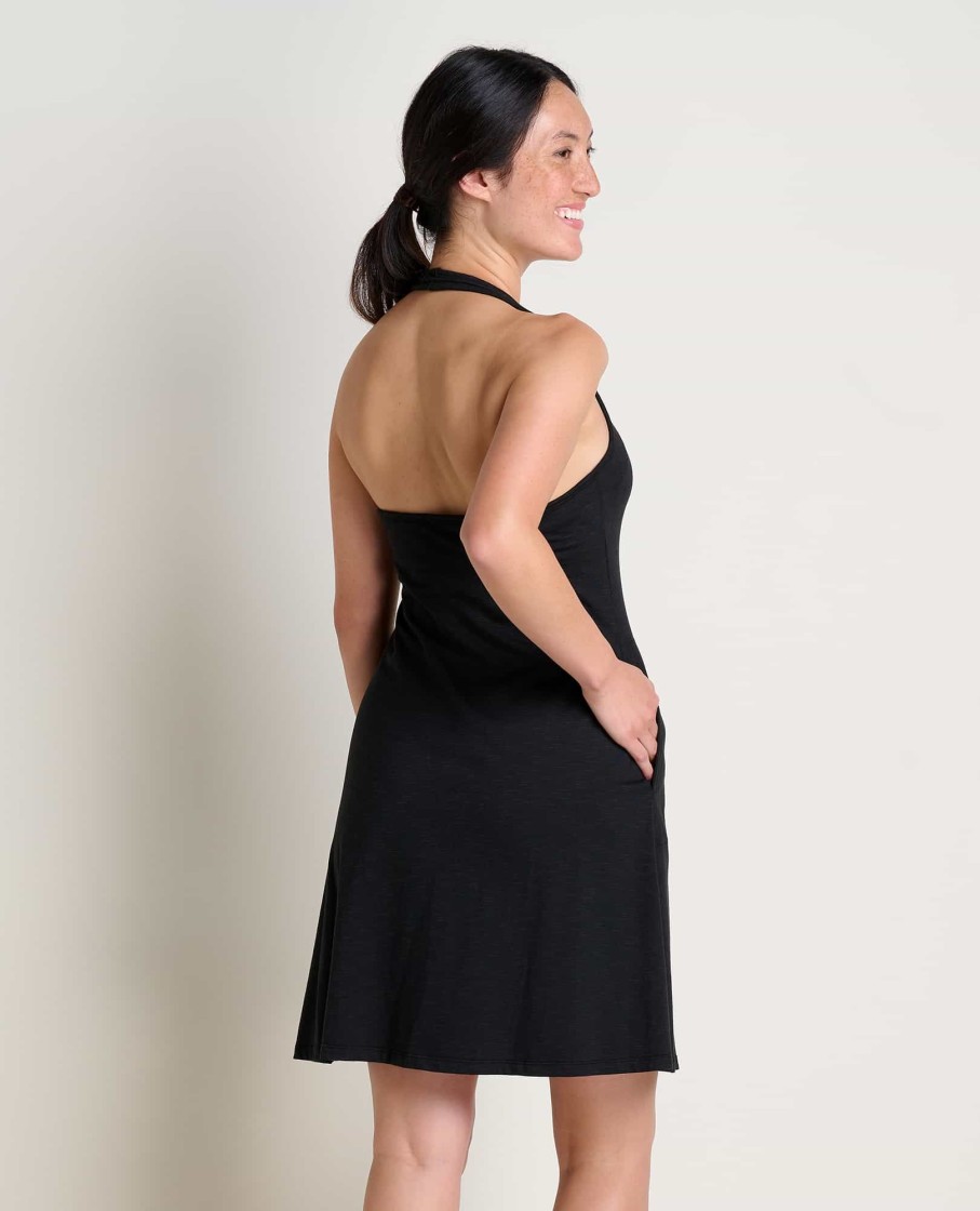 Toad & Co Plumeria Halter Dress